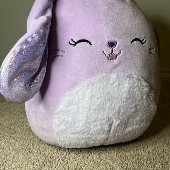 New 12” Bubbles the Bunny Squishmallows - Picture 9 of 12